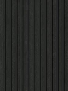 Mexen Lam-B, akustické stěnové lamely 275 × 30 cm, HDF deska 4 mm, technická dýha, dub černý stříbřitý, S100-275307-3015-025