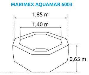 Marimex | Trampolína Marimex FreeJump 305 cm (ochranná síť + schůdky + kotvící sada ZDARMA) + Vířivý bazén Marimex AQUAMAR 6003 | 19900169