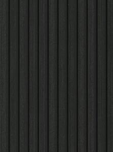 Mexen Lam-F, akustické stěnové lamely 275 × 30 cm, plstěný podklad 8 mm, technická dýha, dub černý stříbřitý, S105-275307-3015-025