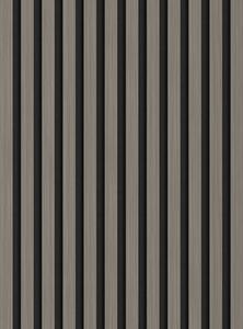 Mexen Lam-F, akustické stěnové lamely 275 × 30 cm, plstěný podklad 8 mm, technická dýha, dub ocelový, S105-275307-3015-006