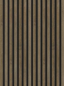 Mexen Lam-F, akustické stěnové lamely 275 × 31,5 cm, filc 6 mm, dub espresso, S105-275317-2812-065