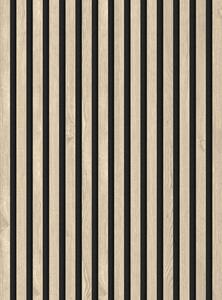 Mexen Lam-F, akustické stěnové lamely 275 × 31,5 cm, filc 6 mm, dub perlový, S105-275317-2812-058