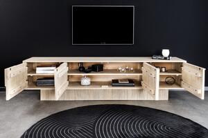 Televizní stolek ART DEKO 200 CM masiv mango Nábytek | Obývací pokoj | Televizní stolky