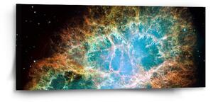 Sablio Obraz Vesmírná abstrakce - 110x50 cm