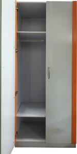 IBA Nábytek Šatní skříň do dětského pokoje Diana 2 (3 barevné provedení) Barevný odstín: Oranžová