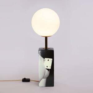 LED stolní lampa Toiletpaper s motivem karet