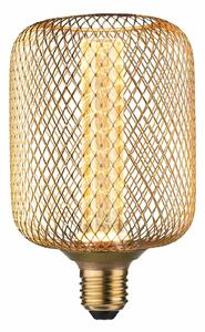 PAULMANN Kovic Glow Standard 230V LED žárovka Zyl E27 Spiral 4,2W 1800K mosaz 290.85