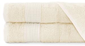 Sada 2ks bambusových ručníků MORENO (W) 50x90 KRÉMOVÁ