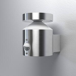 OSRAM LED senzorové venkovní nástěnné svítidlo ENDURA STYLE CYLINDER, ocel, Hliník / šedá / zinek, Nerezová ocel, Moderní