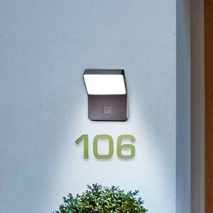 OSRAM LED senzorové venkovní nástěnné svítidlo ENDURA STYLE WIDE tmavě šedá, Hliník / šedá / zinek, Hliník, Moderní