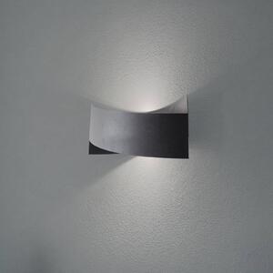 Opviq Nástěnné světlo Tadhg, černé, kov, šířka 35 cm, G9, stmívatelný, Černá, Obývací pokoj / jídelna, kov, Moderní