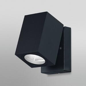 OSRAM venkovní nástěnné svítidlo ENDURA CLASSIC CUBE černá kovová IP44, stmívatelný, Černá, Hliník, Moderní