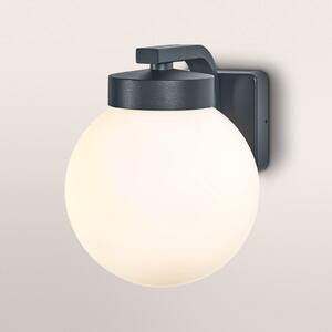 OSRAM venkovní nástěnné svítidlo ENDURA CLASSIC ERDA, tmavě šedé, IP54, stmívatelný, Hliník / šedá / zinek, Hliník, Moderní, Venkovní koule
