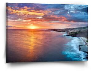 Sablio Obraz Západ slunce nad mořem - 90x60 cm