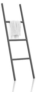 Regnis příslušenství, koupelnový kovový věšák na ručníky, černá matná, REGNIS/DR-LOFT/BLACK