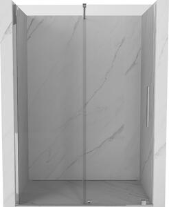 Mexen Velar, posuvné dveře do otvoru 130x200 cm, 8mm čiré sklo, chromový profil, 871-130-000-01-01