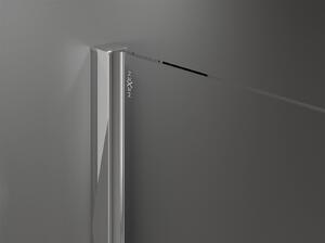 Mexen Velar, posuvné dveře do otvoru typ Walk-In 160 cm, 8mm čiré sklo, chromová, 871-160-000-03-01