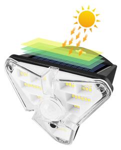 Pronett XJ4306 Solární venkovní osvětlení 68 LED SMD s pohybovým senzorem