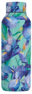 Quokka nerezová termoláhev Solid Blue irises 510 ml