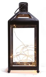 Lucerna do interiéru s LED diodami , 13,5 x 13,5 x 31,8 cm