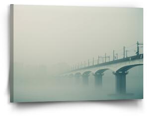 Sablio Obraz Železniční most - 90x60 cm
