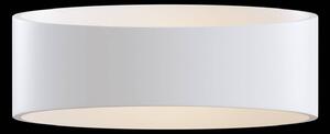 LED nástěnné světlo Trame, oválný tvar v bílé