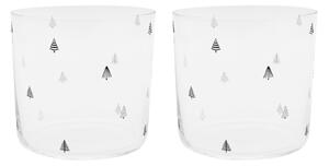 Sklenice na vodu Fir Trees 350 ml