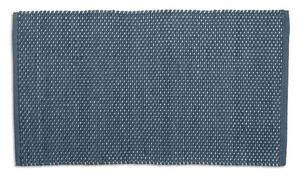 KELA Koupelnová předložka Miu směs bavlna/polyester kouřově modrá 80,0x50,0x1,0cm KL-24729