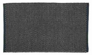 KELA Koupelnová předložka Miu směs bavlna/polyester granitově šedá 80,0x50,0x1,0cm KL-24733