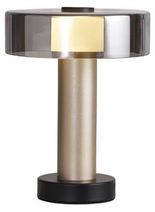 Mantra 8535 Gin, stolní lampa 1x GU10, černá/zlatá, výška 28cm