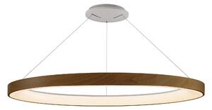 Mantra 8648 Niseko II, závěsné kruhové svítidlo LED 66W, 2700-5000K, dálk. ovládání, dřevěná, průměr 90cm