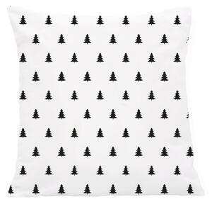 Lněný povlak na polštář Fir Trees 40 × 40 cm