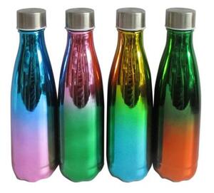 TORO Skleněná láhev s víčkem TORO 580ml MIX metalických barev