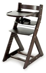 Hajdalánek Rostoucí židle ELA - velký pultík (wenge, wenge) ELAWENGE