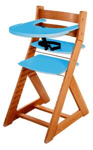 Hajdalánek Rostoucí židle ELA - velký pultík (třešeň, modrá) ELATRESENMODRA