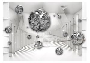 Samolepící fototapeta - Diamantová chodba 98x70