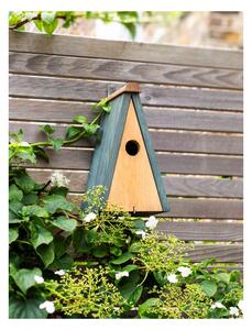 Dřevěná ptačí budka Pitched Roof Bird House Garden Trading