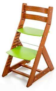Hajdalánek Rostoucí židle ALMA - standard (třešeň, zelená) ALMATRESENZELENA