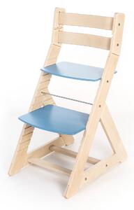 Hajdalánek Rostoucí židle ALMA - standard (bříza, modrá) ALMABRIZAMODRA