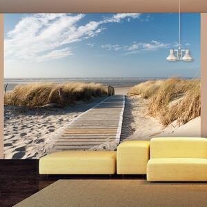 Fototapeta - North Sea beach, Langeoog 200x154 + zdarma lepidlo