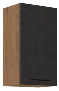 Horní kuchyňská vysoká skříňka 40 cm ZHILAN - dub lancelot / matera