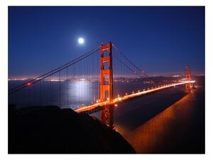 Fototapeta - Most Golden Gate v noci 250x193 + zdarma lepidlo