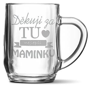 Sablio Půllitr Děkuju za tu nejlepší maminku: 0,5 l