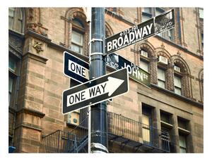 Fototapeta - Všechny cesty vedou na Broadway 250x193 + zdarma lepidlo