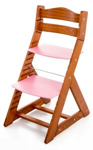 Hajdalánek Rostoucí židle MAJA - opěrka do kulata (třešeň, růžová) MAJATRESENRUZOVA