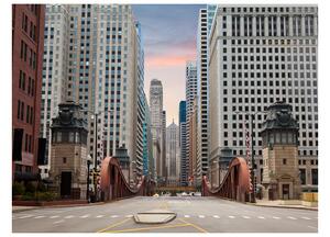 Fototapeta - Ulice v Chicagu 200x154 + zdarma lepidlo