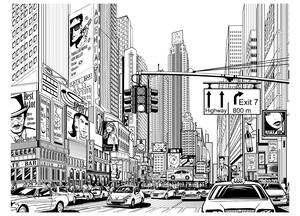 Fototapeta - Ulice v New Yorku 250x193 + zdarma lepidlo