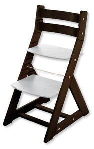 Hajdalánek Rostoucí židle ALMA - standard (wenge, světle šedá) ALMAWENGESVESEDA