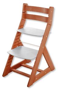 Hajdalánek Rostoucí židle ALMA - standard (třešeň, světle šedá) ALMATRESENSVESEDA