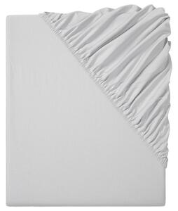 Livarno home Žerzejové napínací prostěradlo, 180–200 x 200 cm (světle šedá) (100376985002)